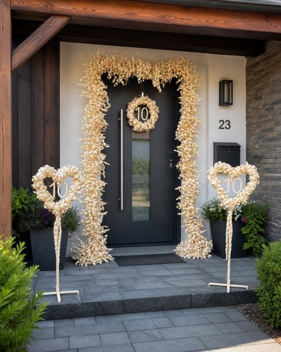 Hölzerne hochzeit deko - hölzerne,