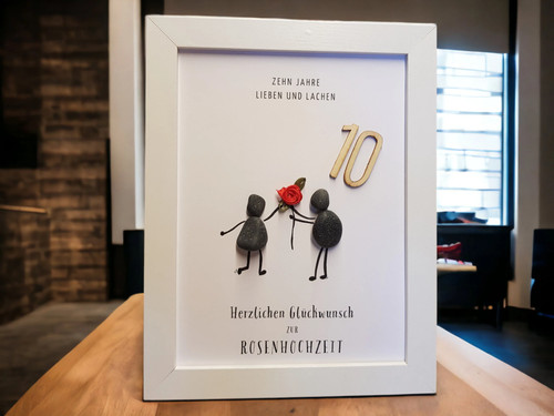 Geschenk rosenhochzeit - geschenk,