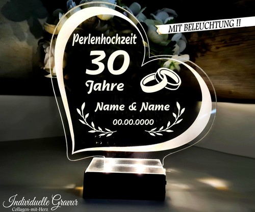 Geschenk perlenhochzeit - geschenk, 30