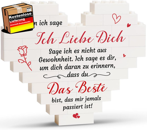 Herz puzzle geschenk - herz,