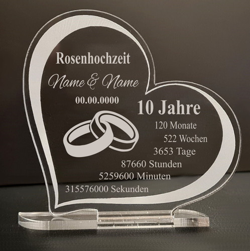 Jahre rosenhochzeit - 10,