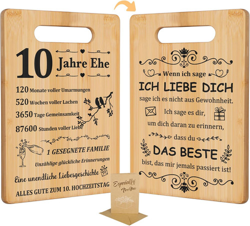 Jahre hochzeitstag für - 10,