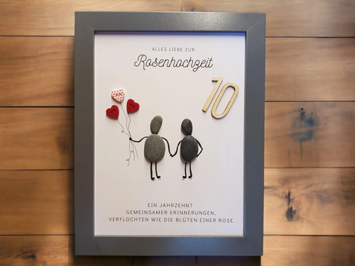 Geschenk rosenhochzeit - geschenk,