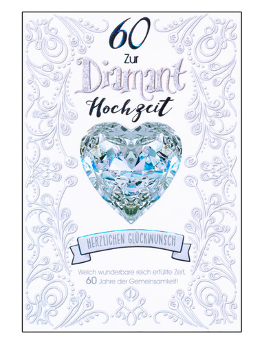 Diamantene hochzeit - diamantene,