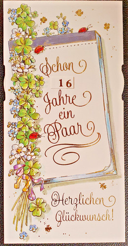 Karte hochzeitstag jahre - karte,