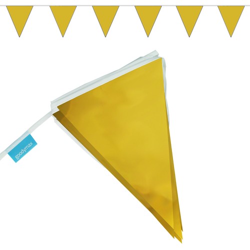 Wimpelkette goldene - 10, m