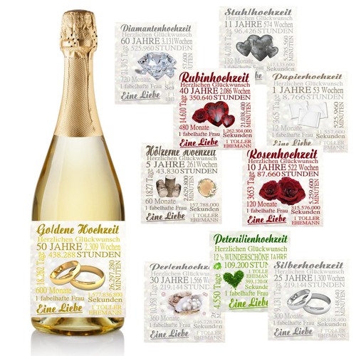 Aufkleber sektflasche - aufkleber,